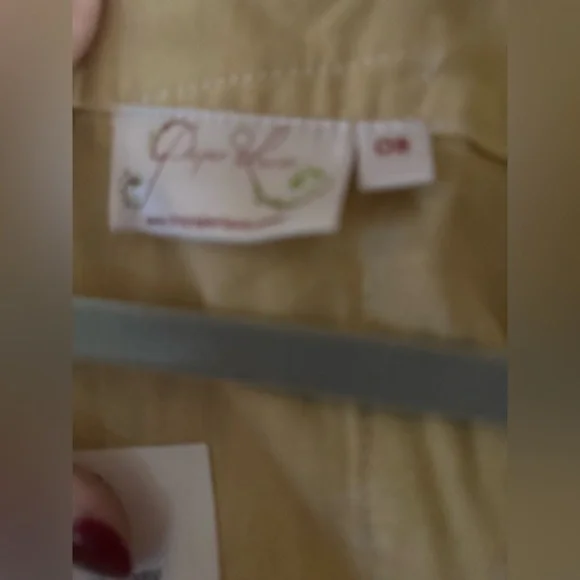 Paper Lace Yellow light weight denim - Picture 3 of 13